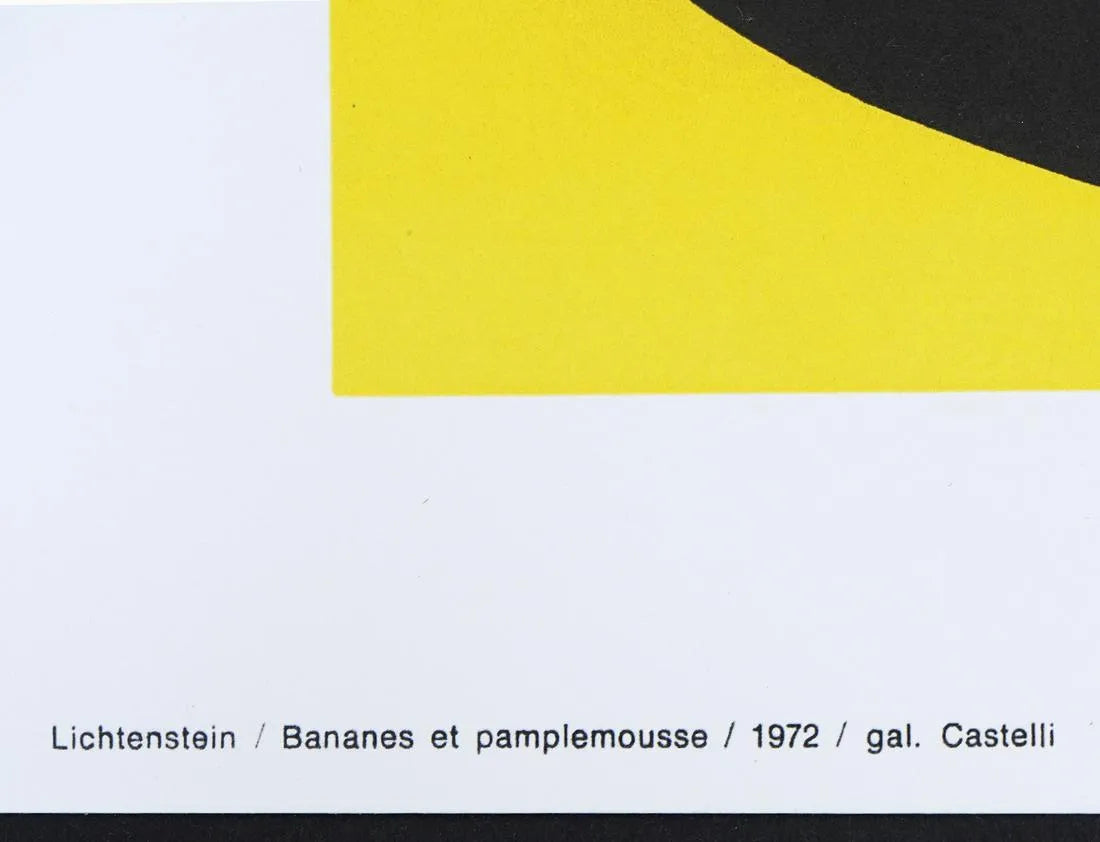 Roy Lichtenstein - Limited Edition Castelli Print (1972)