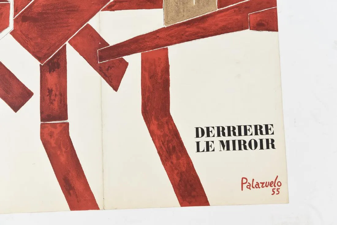 Pablo Palazuelo - "Derriere le Miroir" Latino Art Print