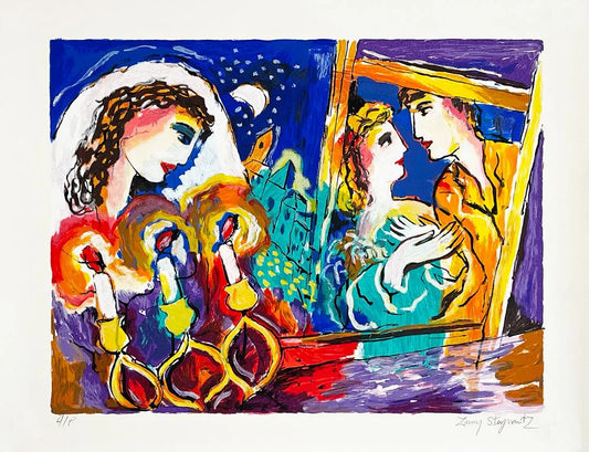 Zamy Steynovitz - "Bride and Groom" Signed & Numbered Fine Art Print