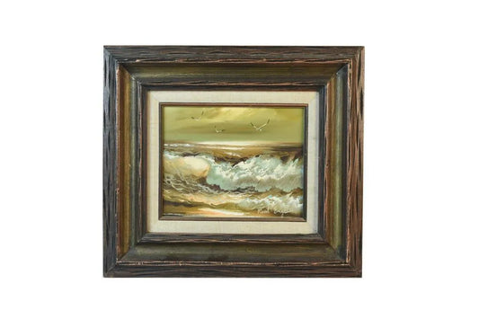 Roal English - Seascape Oil on Canvas