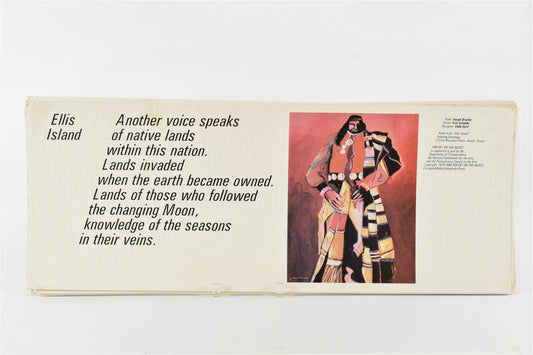 Fritz Scholder- Native Art & Poetry Poster